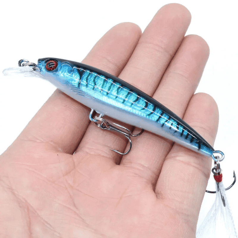 Iscas Artificiais Kit Completo 5 Peças - Pescando Online